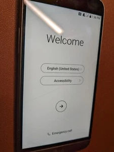 LG G5 32 GB LGUS992 - U.S. Cellular - Glass Cracked, LCD Screen Burn - Picture 1 of 4