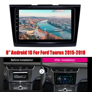 For 2015-2018 Ford Taurus 9" Android 10 Head Unit Stereo GPS Navigation Wifi FM - Bild 1 von 12