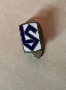 Insignia solapa ojal club de fútbol vintage FC Lausanne Sports Suiza - Imagen 1 de 3
