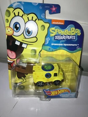 Hot Wheels 2020 SpongeBob Squarepants 1:64 scale Character Car - Image 1 of 3