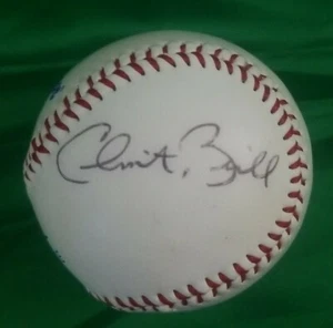 Autographed Mystery Signed Baseball 2 Unrecognized Players Signatures. - Picture 1 of 4