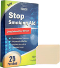 Smoking Aid Stop Smoking Patches, Step 1, Step 2, Step 3 Nicotine Patches [25 P