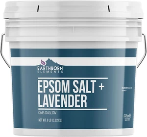 Lavender Epsom Salt, Infused with Essential Oil, Always Pure (1 Gallon) - Picture 1 of 12