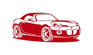 Pontiac Solstice Diagonal Vinyl Decal Your Color Choice Sticker - Picture 1 of 4