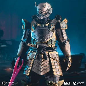 Halo Infinite: Spartan Chonmage/Yokai PVC Statue - Picture 1 of 24