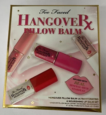 Bálsamo Almohada Resaca Too Faced 4 Piezas ~ Colección Navidad 2021 Nuevo En Caja Foto 1 de 4