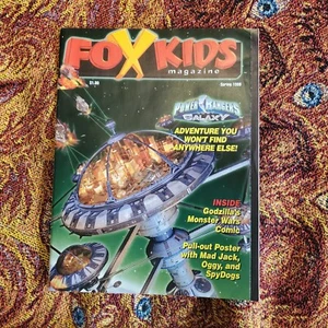 FOX Kids Magazine Power Ranger issue Alanis Morrisette,Mulan Vintage 90s RARE - Picture 1 of 8