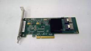 LSI SAS9201-8I 6Gbps SAS/SATA PCI 9201-8i Raid Controller Card High Bracket - Photo 1/3