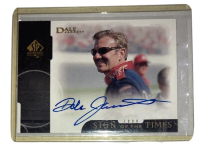 1999 SP Authentic Sign of the Times DJ Dale Jarrett Autographed Card - Image 1 of 3