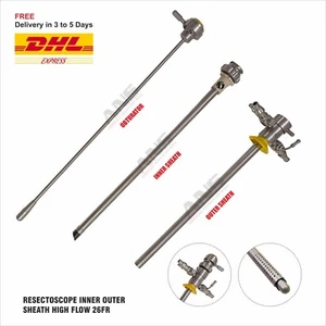 ANS Resectoscope Inner Outer Sheath High Flow 26Fr - Picture 1 of 8