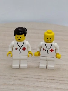 Vintage Doctor Mini figure Lego City, Town, Doctor, EMT 1980's Lot of 2 - Picture 1 of 7