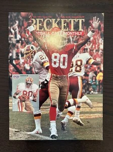 Beckett Football Karte monatlich Juli 1991 Ausgabe #16 Jerry Rice - Bild 1 von 1