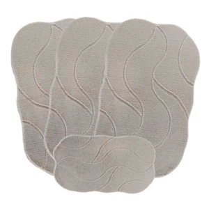 JUEGO DE 4 ALFOMBRAS LAVABLES DE MICROFIBRA ROMANY GYPSY CARAVAN, ULTRA SUAVE, Debora - Imagen 1 de 36