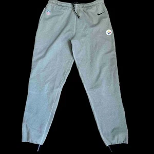 PITTSBURGH STEELERS~NIKE ON FIELD~DRI-FIT  THURMA SWEAT PANTS NFL MENS: XL. EUC - Picture 1 of 11