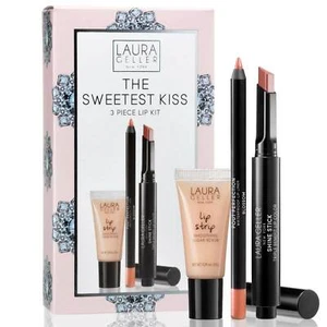 Kit de labios de 3 piezas LAURA GELLER The Sweetest Kiss ~ delineador de labios, color de labios, tira labial - Imagen 1 de 1
