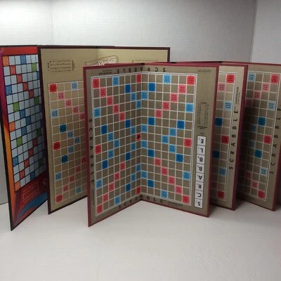 Lot of 5 Scrabble Game Boards Only for Replacement Crafts Framing Wedding  - Image 1 of 4