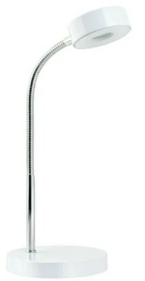 Globe Electric Company 12643 Lámpara de Escritorio LED, Blanco Doble Voltaje 120-240 Voltios Foto 1 de 4