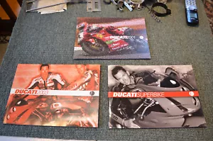 3 Ducati superbike sales brochure catalogs 749 999 ST 2001 2003 - Picture 1 of 8