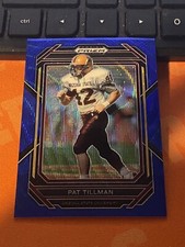 2023 Panini Prizm Pat Tillman /249 Draft Picks Blue Wave #100 Arizona Sun Devils