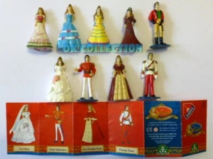 Raro Set n°9 Figuras Plásticas PELÍCULA SISSI LA PRINCESA (por Saiwa Italian) - Imagen 1 de 11