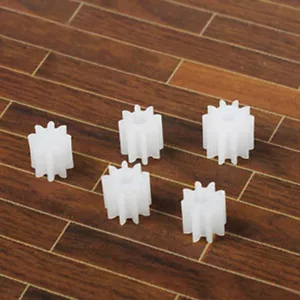 10pcs Spindle gear plastic motor gears 0.5 modulus 2mm aperture 9 tooth - Picture 1 of 6