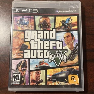 Grand Theft Auto V - PlayStation 3 PS3 - Complete w/ Manual No Map - Tested - Picture 1 of 5