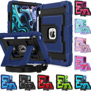 2025 New Stand Tablet Case For iPad (A16) 11th Gen Shockproof Silicone PC Shell - Picture 1 of 68