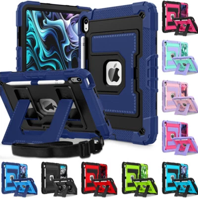 2025 New Stand Tablet Case For iPad (A16) 11th Gen Shockproof Silicone PC Shell - Image 1 of 4