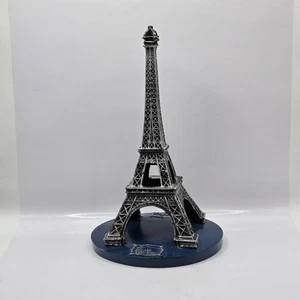 1999 Blue Paris LAS VEGAS Hotel And Casino Eiffel Tower 8.5"H Resin Souvenir - Picture 1 of 18