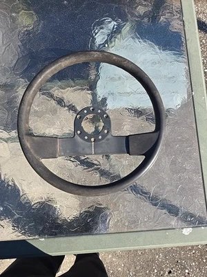 1986-1991 Chevy S10 Blazer GMC Jimmy Sonoma Truck Black Steering Wheel  - Image 1 of 4