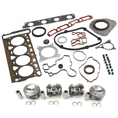 Engine Rebuild Kit Piston 82.5mm Fit For VW Jetta Passat Audi A3 A4 A5 2.0T CCTA Foto 1 de 4