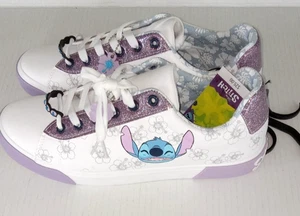 Sz 11 Disney Lilo & Stitch Women's Stitch Ohana Low Top Sneakers Tennis Shoes - Picture 1 of 12