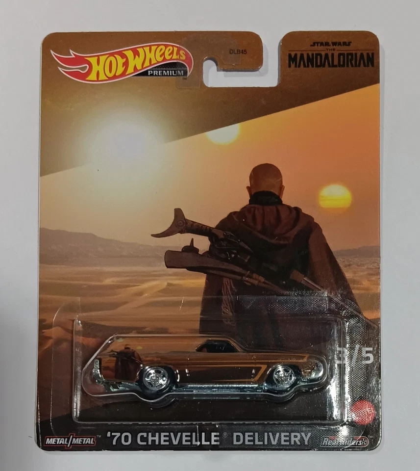 Hot Wheels Premium '70 Chevelle Delivery Star Wars The Mandalorian 3/5 HKD04  - Immagine 1 di 4