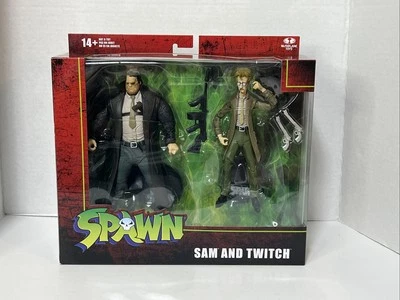 "Juego de figuras de acción McFarlane Spawn Sam and Twitch 7"" en caja nuevo" Foto 1 de 4