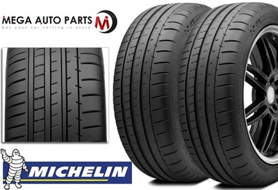 2 Michelin Pilot Super Sport 275/40ZR18 99Y Performance Tires 30K MILE Warranty - Image 1 of 4