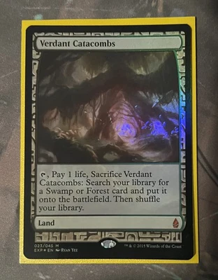 Verdant Catacombs Foil Zendikar Expeditions, NM, MTG 023/045 - Image 1 of 4