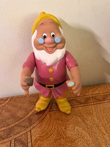 Disney ~ Schneewittchen sieben 7 Zwerge ~ Doc - bewegliche Arme ~ 6" Gummifigur - Bild 1 von 7