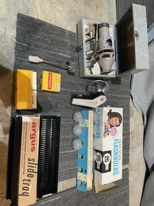 Agfa Agfalux Folding Flash Unit with Case Vintage, tripod,vintage flash,others - Picture 1 of 9