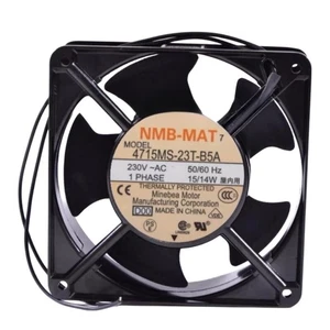 1 Stk. Neu NMB 4715MS-23T-B5A Lüfter 12038 AC230V 15/14W 12CM 2Pin - Bild 1 von 9