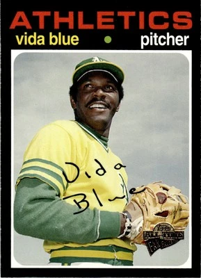 2005 Topps All-Time Fan Favorites Vida Blue Oakland Athletics #128 - Image 1 of 2