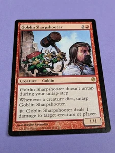 MTG Magic: Commander 2013: Goblin Sharpshooter #111/356 Rare - LP - Picture 1 of 2