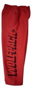adidas Little Boys NC State Wolfpack Sweatpants NWT S(4), M(5-6), L(7) - Picture 1 of 2