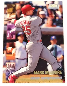 1999 Stadium Club MARK McGWIRE Never Compromise Card #NC1 ST. LOUIS CARDINALS - Picture 1 of 1