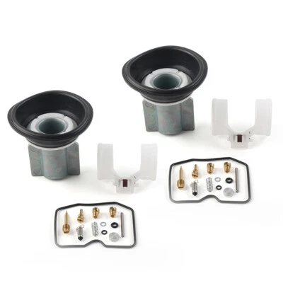 Kit de reparación de carburador diafragma de émbolo para Kawasaki EX500 GPZ500 Ninja 500R Foto 1 de 4