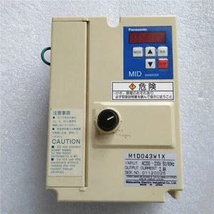 1PS For Panasonic M1D043W1X 220V 0.4KW inverter Used Free Shipping - Picture 1 of 1