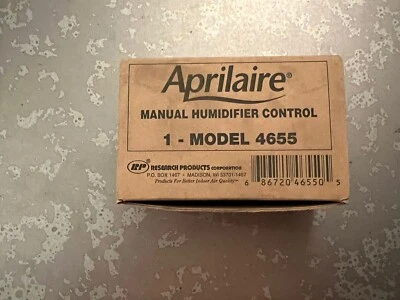 NUEVO MANDO HUMIDIFICADOR MANUAL APRILAIRE MODELO 4655 Foto 1 de 2