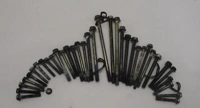 81 SUZUKI GS750 L GS 750 CRANKCASE CRANK CASE BOLTS SCREWS - Image 1 of 4