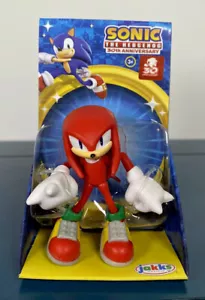 2021 JAKKS Pacific - Sonic the Hedgehog 30th Anniv 2.5” Figure: KNUCKLES - Picture 1 of 3