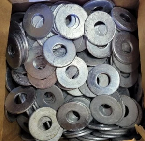(250) 1/2" Galvanized USS Flat Washer - Picture 1 of 1