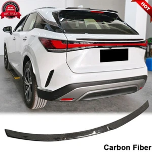 Alerón de techo trasero de carbono real apto para Lexus RX350 RX450h RX500h 2022 - Imagen 1 de 12